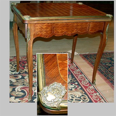 Lot 355 - Louis XV Style Gilt-Bronze Mounted Kingwood...