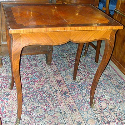 Lot 348 - Louis XV Kingwood Side Table The rectangular...