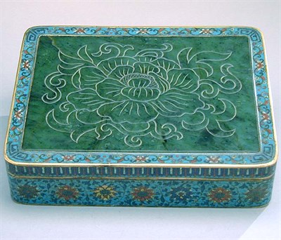 Lot 174 - Chinese Cloisonne Document Box 17th/18th...