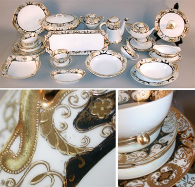 Lot 165 - Noritake Gilt Decorated Porcelain Dinner...