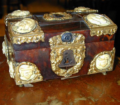 Lot 502A - Continental Baroque Style Ivory and...