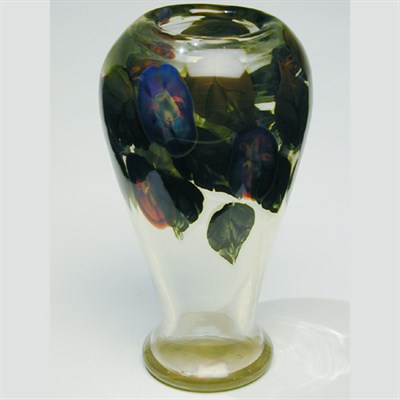 Lot 132 - Tiffany Favrile Paperweight Glass Vase Of...