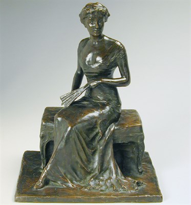 Lot 175 - Bronze Sculpture of a Woman Roland Hinton...
