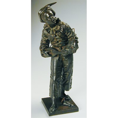 Lot 233 - Bronze Figure Au Clair de la Lune Eutrope...