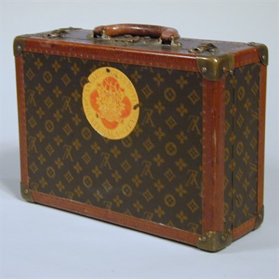 Lot 597 - Louis Vuitton Small Suitcase 1930s/40s...