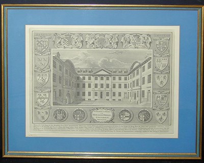 Lot 83 - After Thomas Malton THE COLLEGE OF ARMS, OR...