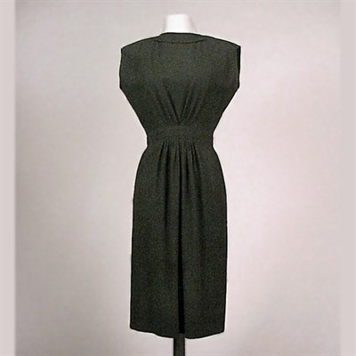 Lot 140 - Madame Gres Black Cocktail Dress French, circa...