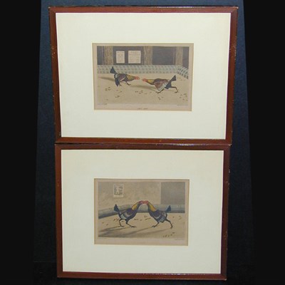 Lot 135 - After Henry Alken SET TOO and FIGHT Two...