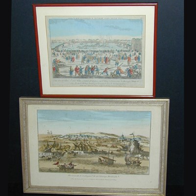 Lot 64 - Huguier fils VUE GENERALLE DE CARTHAGENE VILLE...
