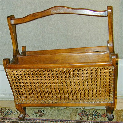 Lot 275 - Victorian Style Walnut Canterbury