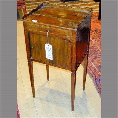 Lot 294 - Provincial Louis XVI Style Inlaid Walnut...