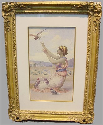 Lot 204 - Henry Ryland British, 1856-1924 CLASSICAL...
