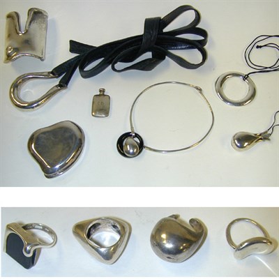 Lot 28 - Group of Tiffany Silver and Other Articles...