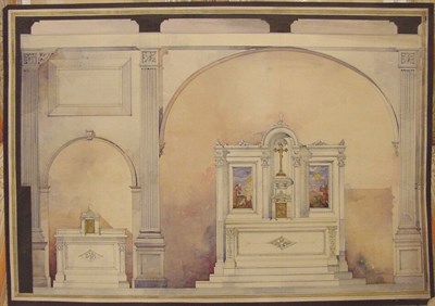 Lot 50 - James A. Denina 20th Century ARCHITECURAL...