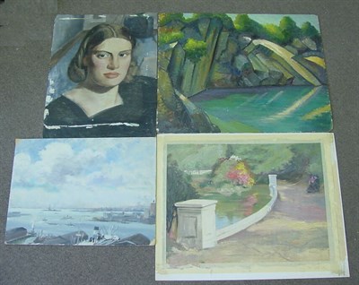 Lot 52 - Attributed to Joseph Pennell NEW YORK HARBOR,...