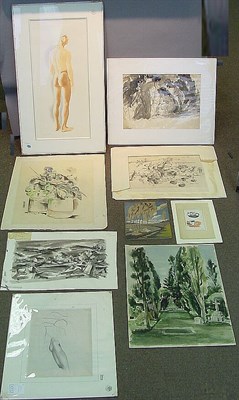 Lot 56 - Sidney Raynes American, b. 1907 PIGEON HILL,...
