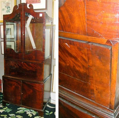 Lot 159 - Georgian Style Mahogany Fall-Front Secretary...
