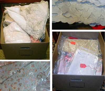 Lot 174 - Miscellaneous Group of Linens and Fabrics