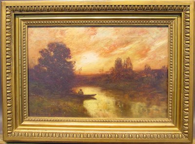 Lot 29 - Edward B. Gay American, 1837-1928 BOATER AT...