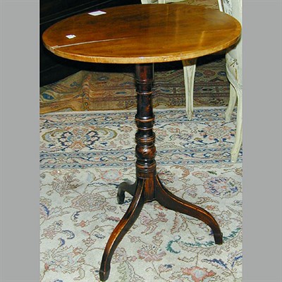 Lot 271 - George III Mahogany Tripod Table