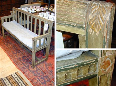 Lot 300 - Neoclassical Style Painted Settee