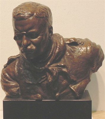 Lot 99 - James Earle Fraser 1876-1953 BUST OF THEODORE...