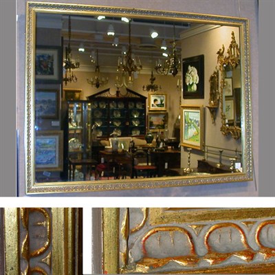 Lot 352 - Neoclassical Style Gilt Decorated Mirror