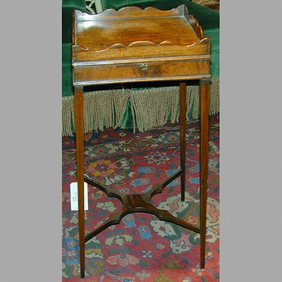 Lot 363 - George III Mahogany Side Table