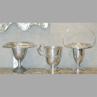 Lot 317 - Group of Three Sterling Silver Articles Total...
