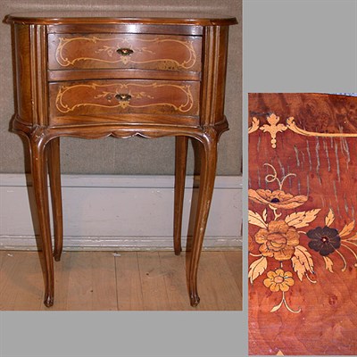 Lot 201 - Louis XV Style Mahogany Occasional Cabinet The...