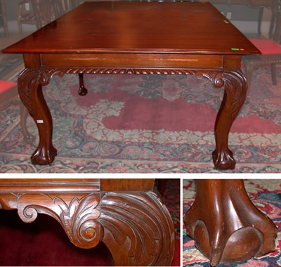 Lot 521 - Victorian Mahogany Extension Dining Table The...