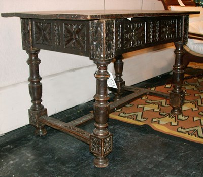 Lot 148 - Baroque Style Walnut Library Table