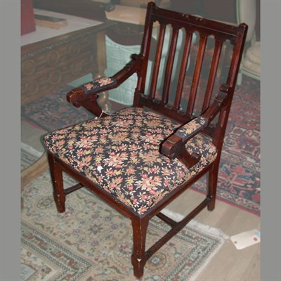 Lot 507 - Pair of Victorian Needlepoint Upholstered...