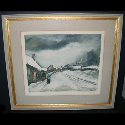 Lot 386 - After Maurice de Vlaminck [ROUTE DE BEAUCHE]...