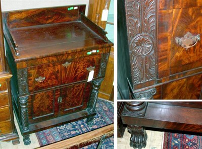 Lot 374 - Classical Mahogany Butler's Desk New York,...