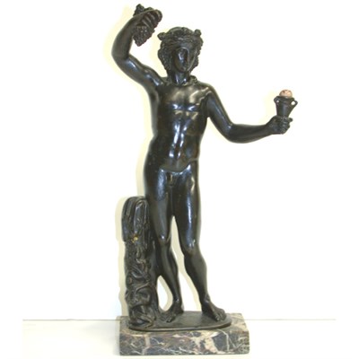 Lot 240 - Bronze Figure of Bacchus After the Antique The...