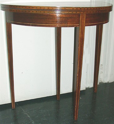 Lot 204 - Pair of Federal Style Inlaid Mahogany...