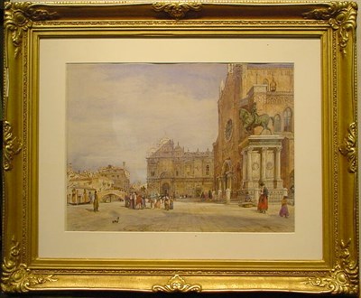Lot 182 - Rudolph Bernt Austrian, 1844-1914 VENICE, 1893...