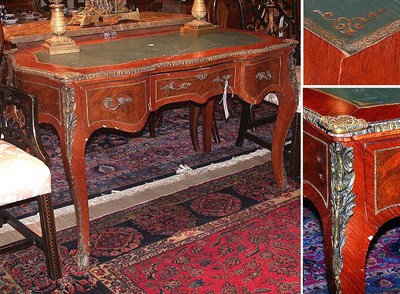 Lot 592 - Louis XV Style Gilt-Bronze Mounted Kingwood...
