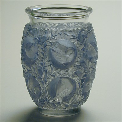 Lot 123 - Lalique Bagatelles Glass Vase Of ovoid form,...