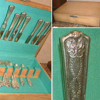 Lot 266 - Tiffany & Co. Sterling Silver Flatware Service...