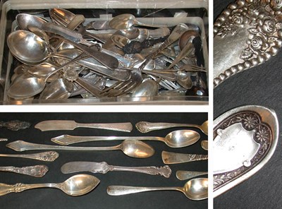 Lot 283 - Miscellaneous Group of Sterling Silver Spoons,...