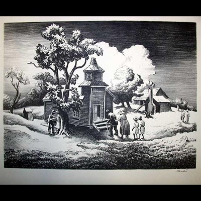 Lot 156 - Thomas Hart Benton SUNDAY MORNING (F. 26)...