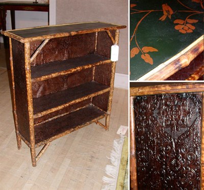 Lot 411 - Victorian Lacquered Chinoiserie Decorated...