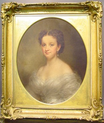 Lot 2 - American School 19th Century PORTRAIT OF A...