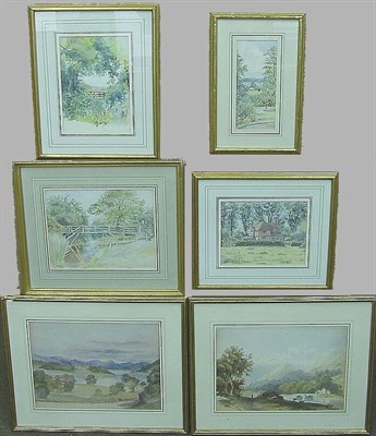 Lot 13 - British School 20th Century ENGLISH LANDSCAPES:...