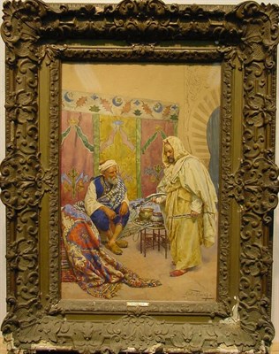 Lot 212 - Giulio Rosati Italian, 1858-1917 CONTEMPLATING...