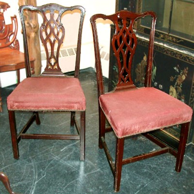 Lot 269 - Set of Six George III Style Upholstered...