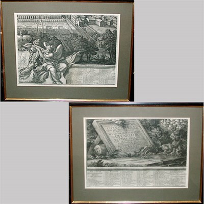 Lot 159 - Giuseppe Vasi [VIEWS OF ROME] Five engravings....