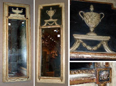 Lot 210 - Companion Pair of Italian Neoclassical Painted...